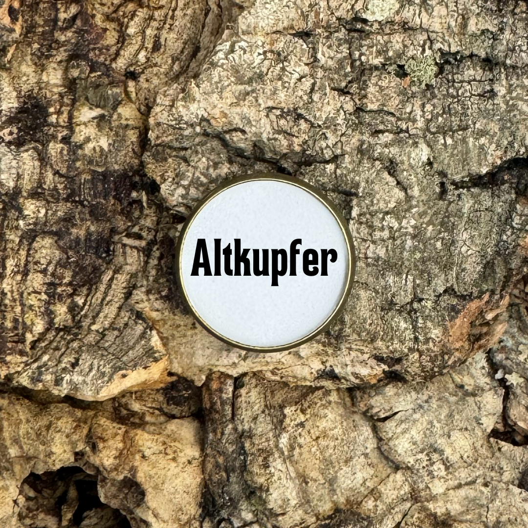 Individualisierter Pin | Altkupfer