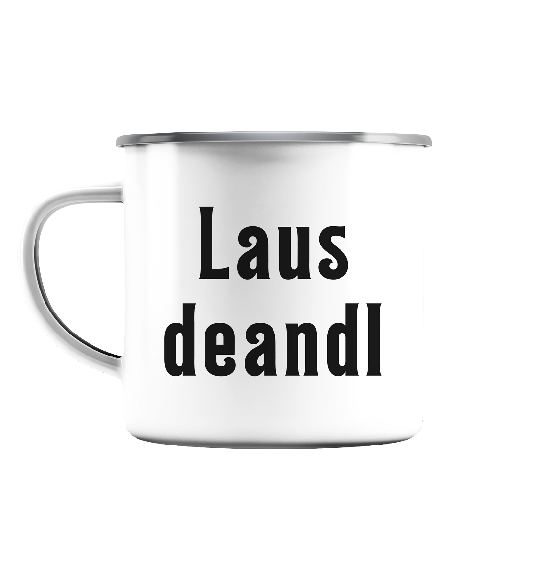 Lausdeandl - Emaille Tasse