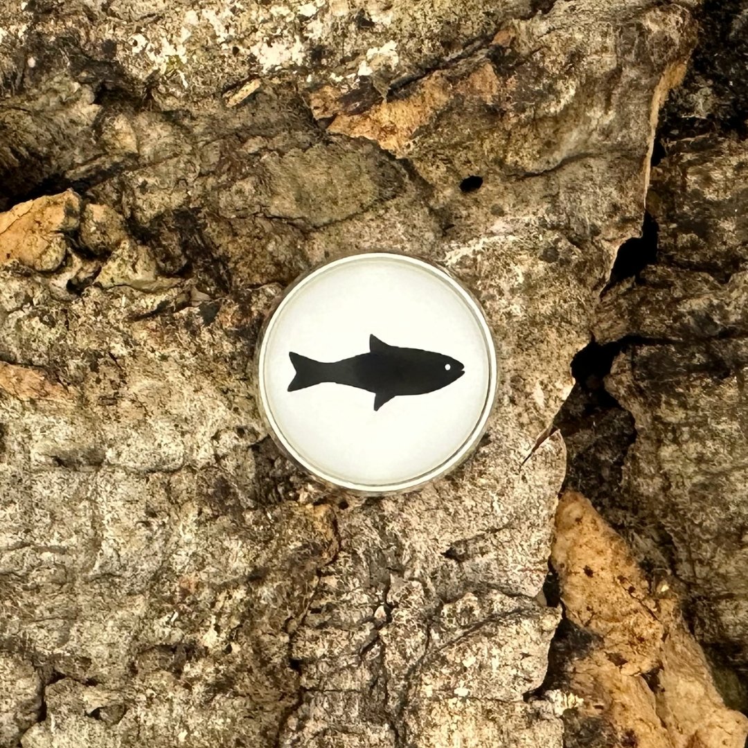 Fisch | Pin | Silber