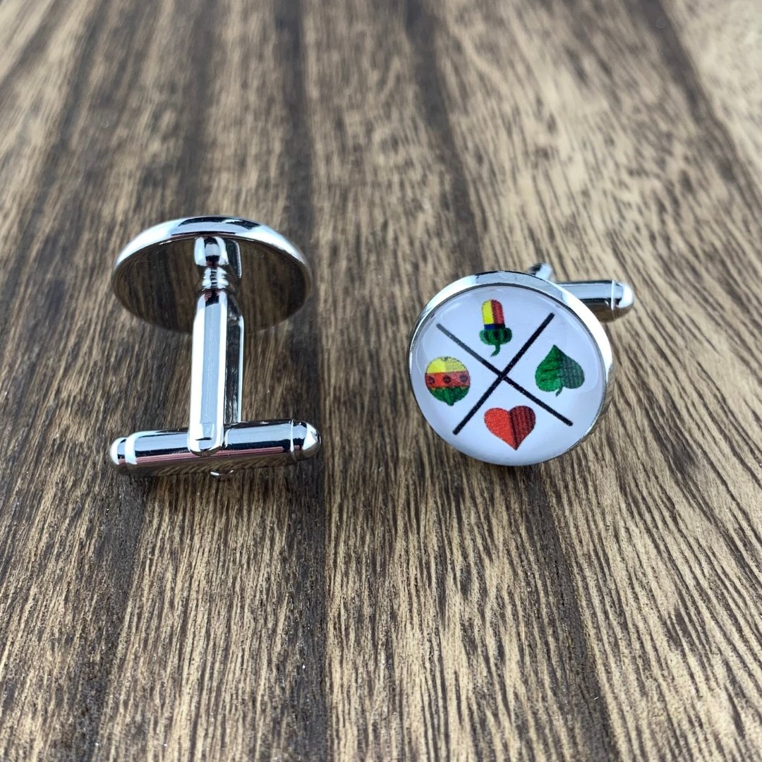 Manschettenknöpfe | Schafkopf | X | Silber