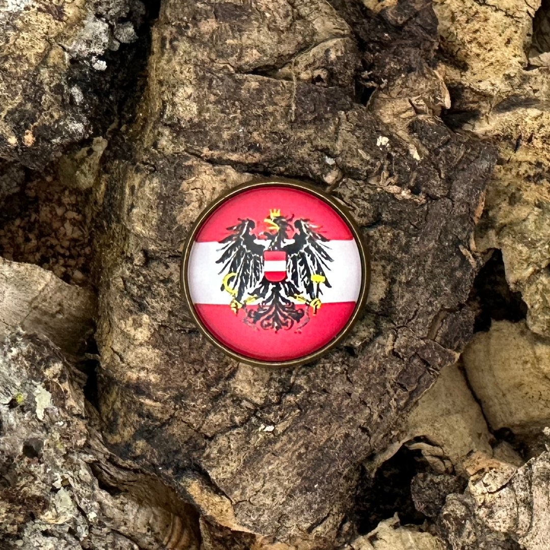 Österreich Adler | Anstecker | Altkupfer