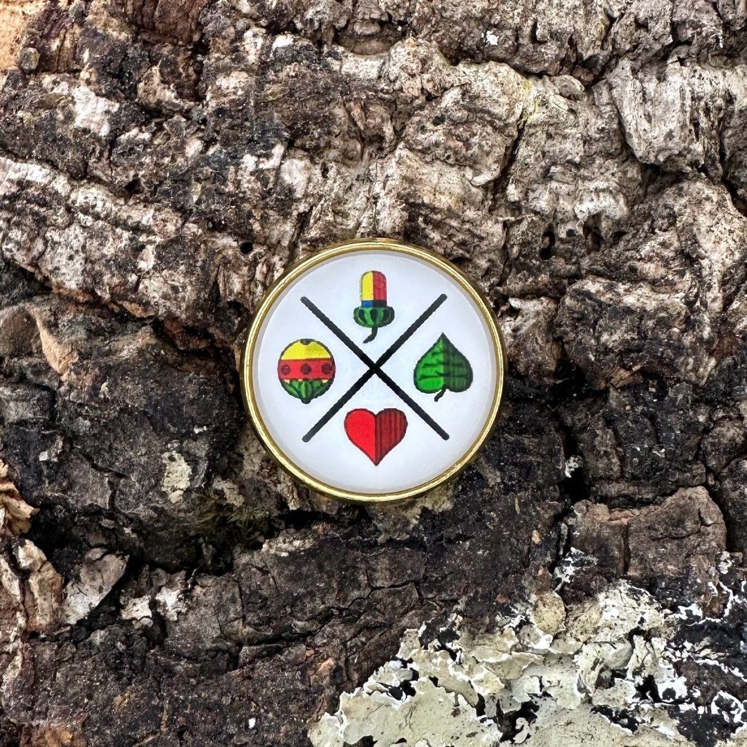 Bayerischer Schafkopf | Pin | Gold