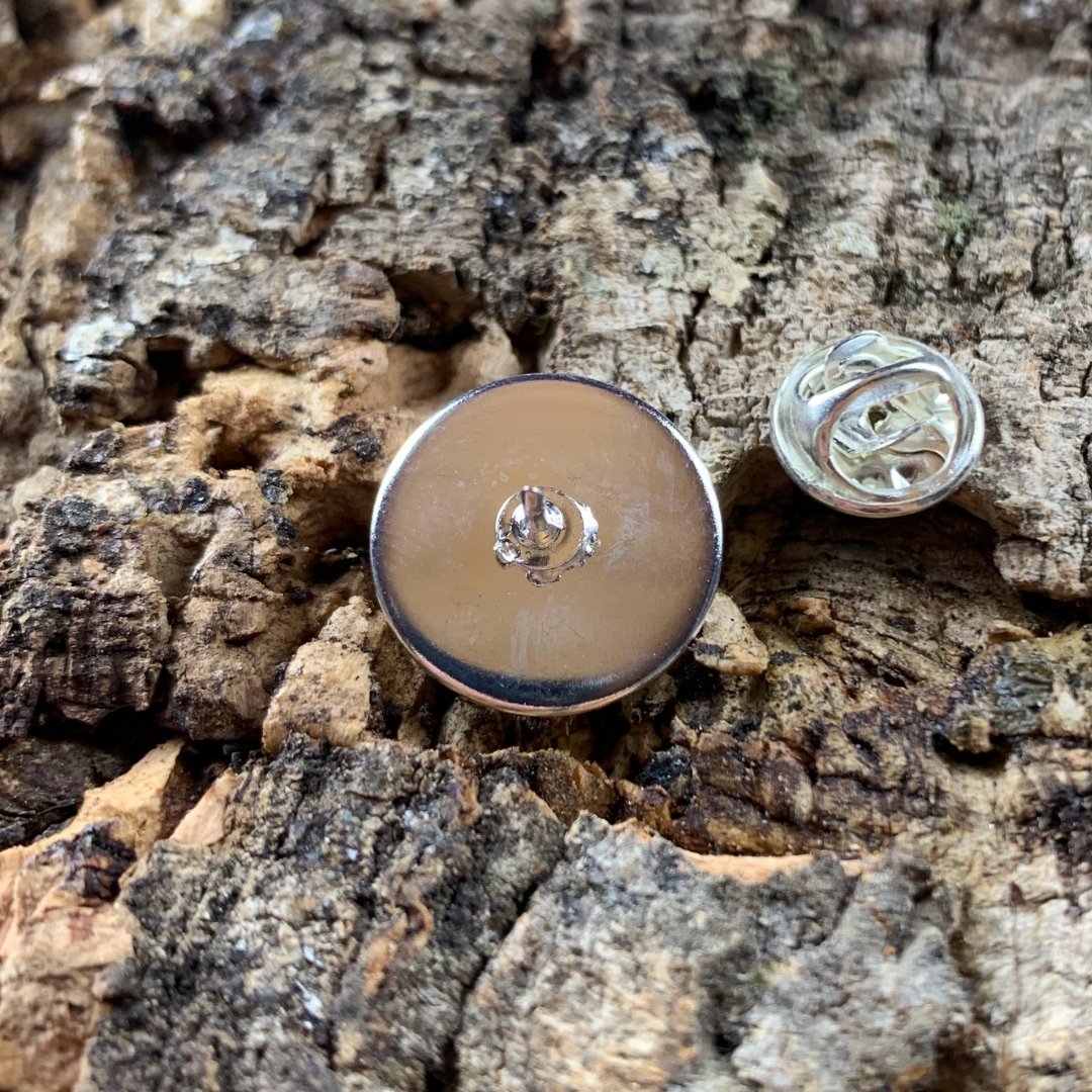 Breze | Weiss | Pin | Silber