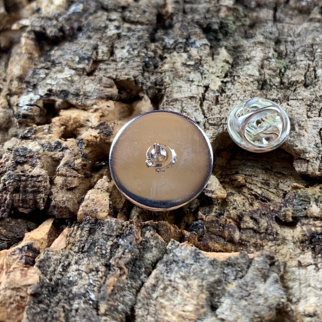 Enzian | Weiss | Pin | Silber