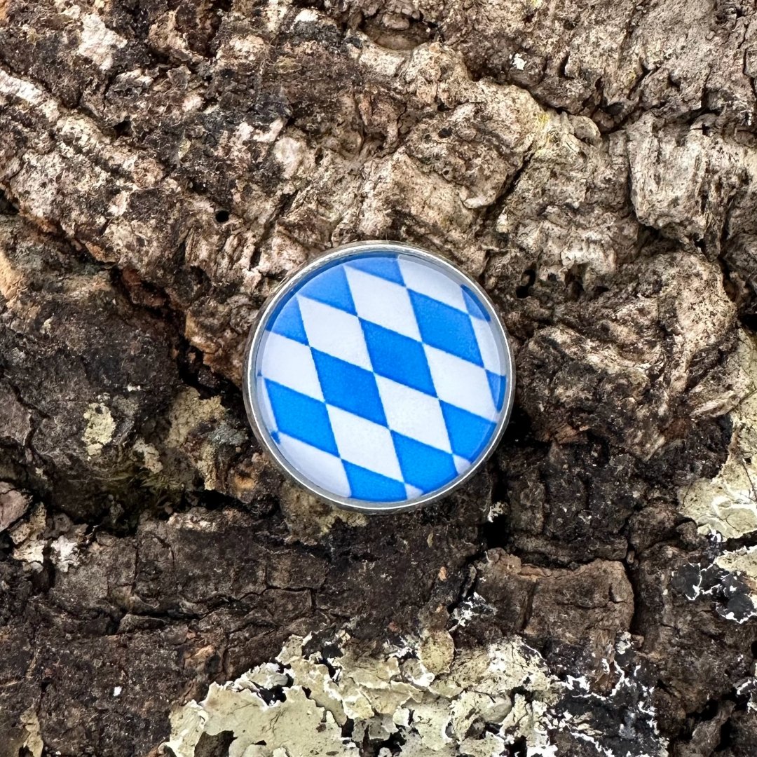 Bayern | Weiss - Blau | Pin | Silber