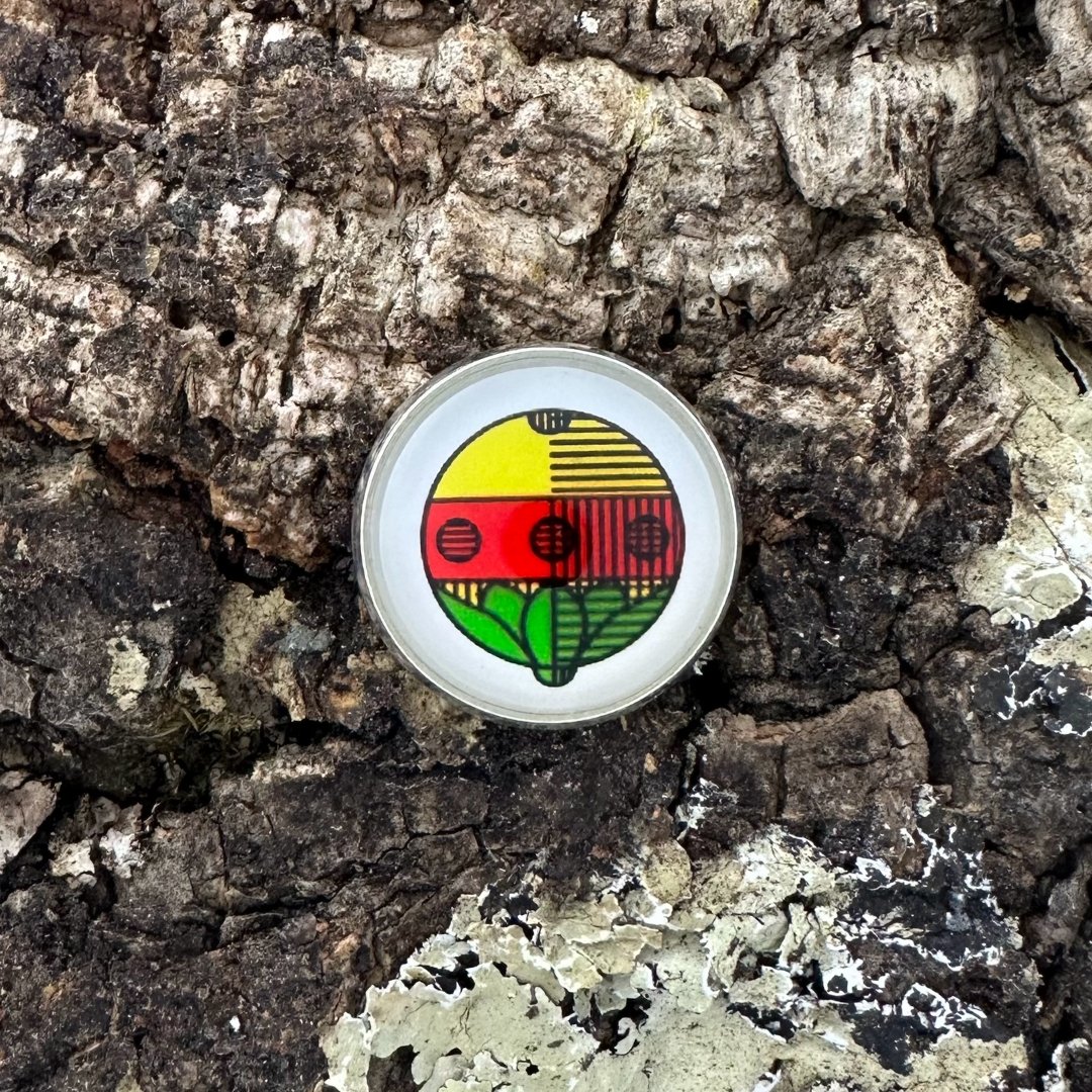 Schafkopf Schellen | Anstecker | Silber