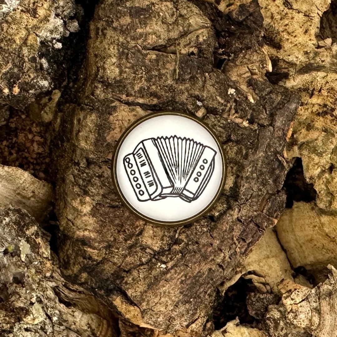 Steirische | Anstecker | Altkupfer
