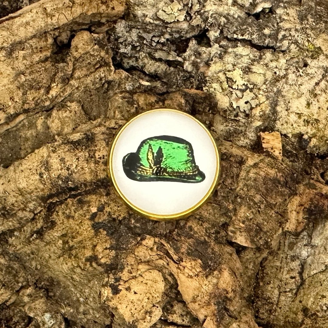 Trachtenhut | Pin | Gold