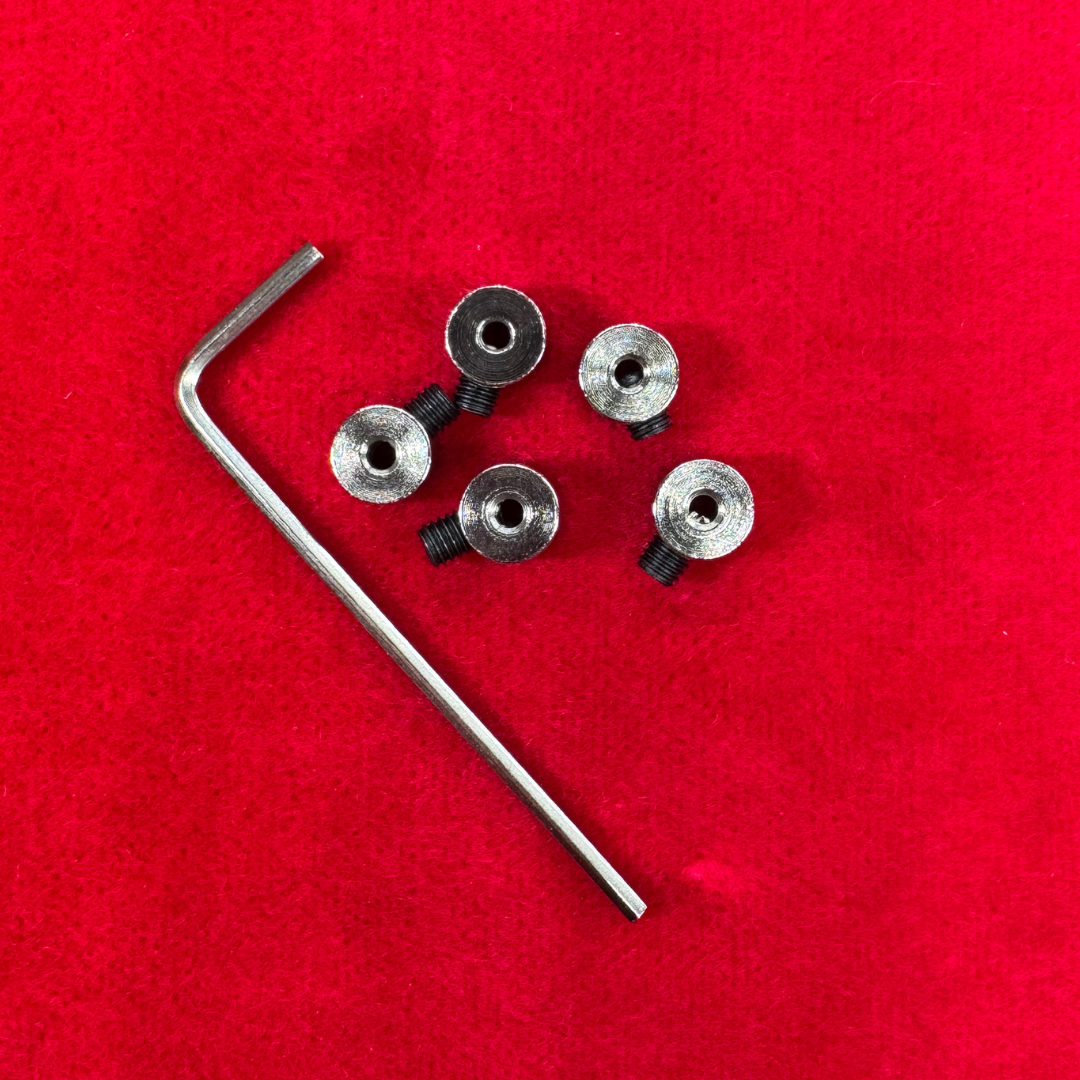5 Stück | Sicherheitsverschlüsse | Metall