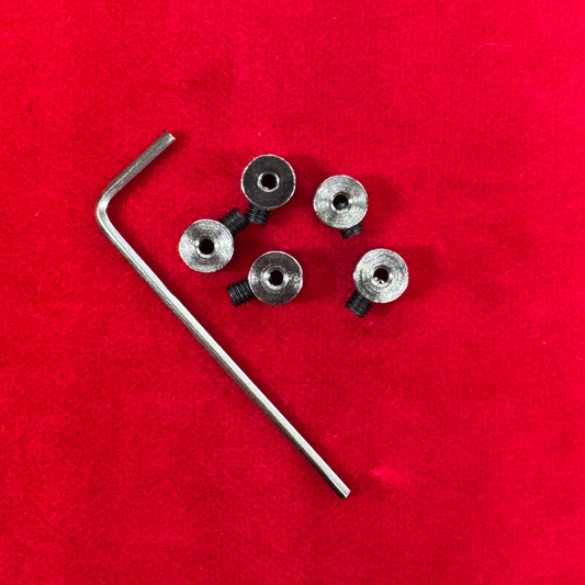 5 Stück | Sicherheitsverschlüsse | Metall