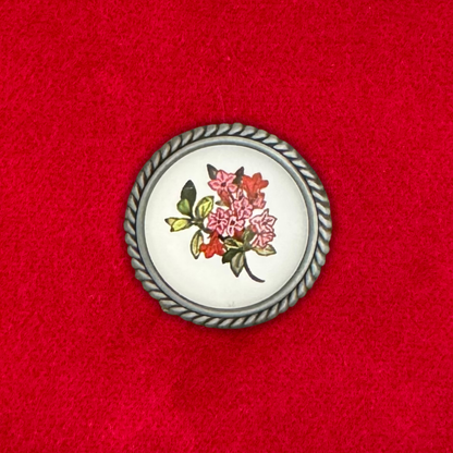 Alpenrose "Almrausch" | Pin | Zierfassung