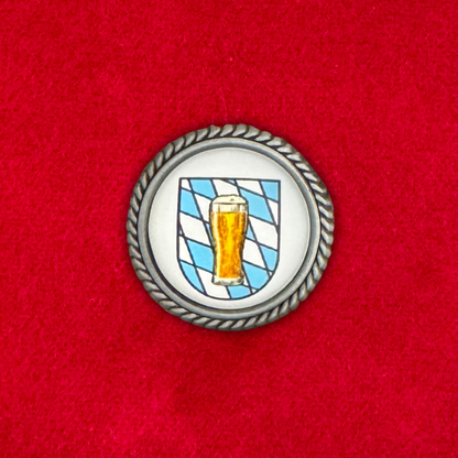 Bayerisches Bier | Pin | Zierfassung
