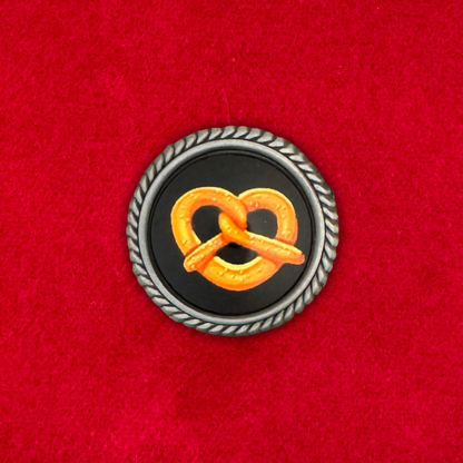 Breze Schwarz | Pin | Zierfassung