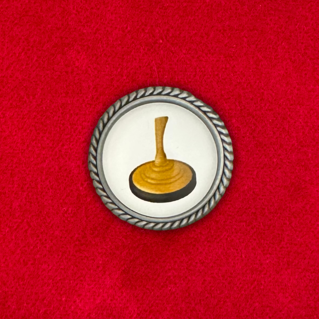 Eisstock | Pin | Zierfassung