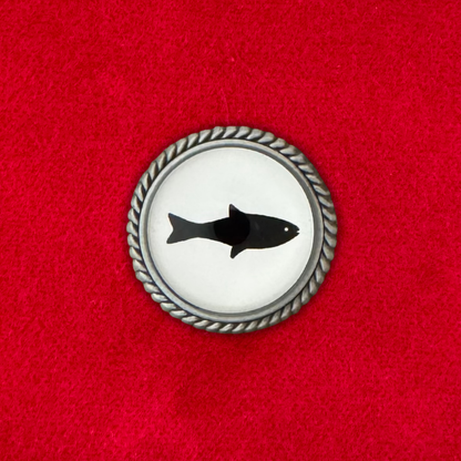 Fisch | Pin | Zierfassung