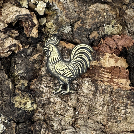 Gockel | Metallguss Pin