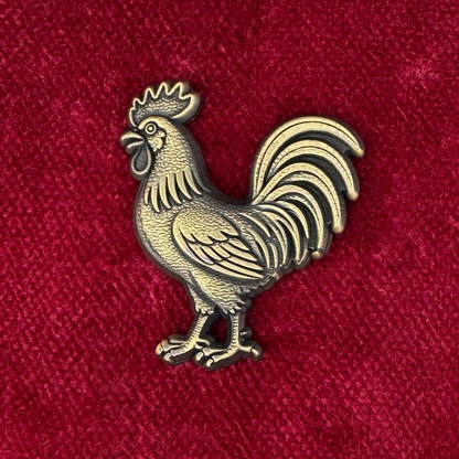 Gockel | Metallguss Pin