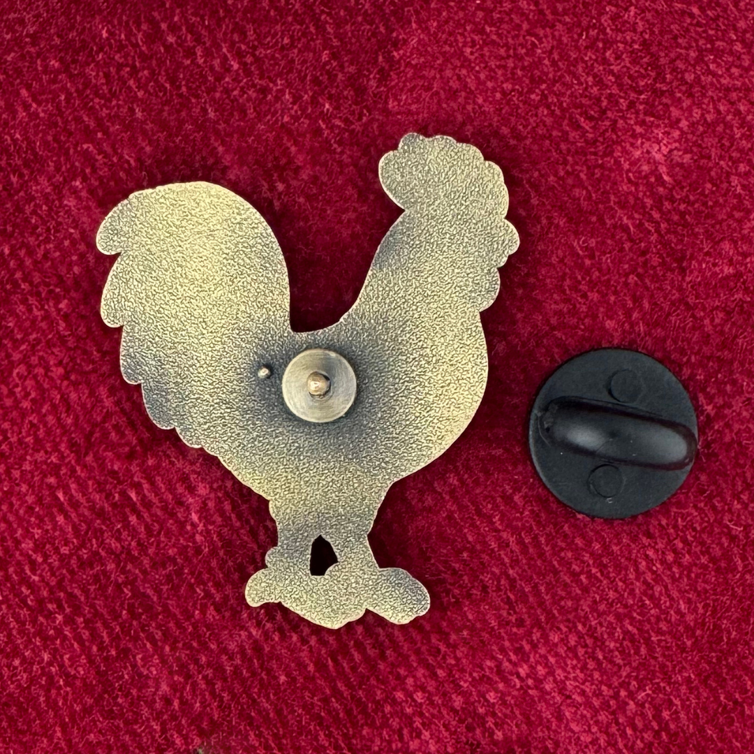 Gockel | Metallguss Pin