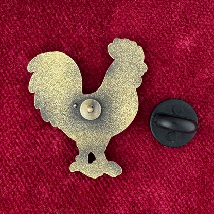 Gockel | Metallguss Pin