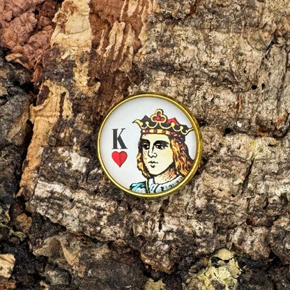 Herzkönig "Max" | Pin | Gold