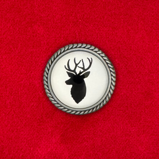 Hirsch 2 | Pin | Zierfassung