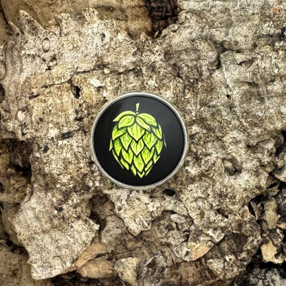 Hopfendolde | Schwarz | Pin | Silber