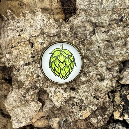 Hopfendolde | Weiss | Pin | Altkupfer