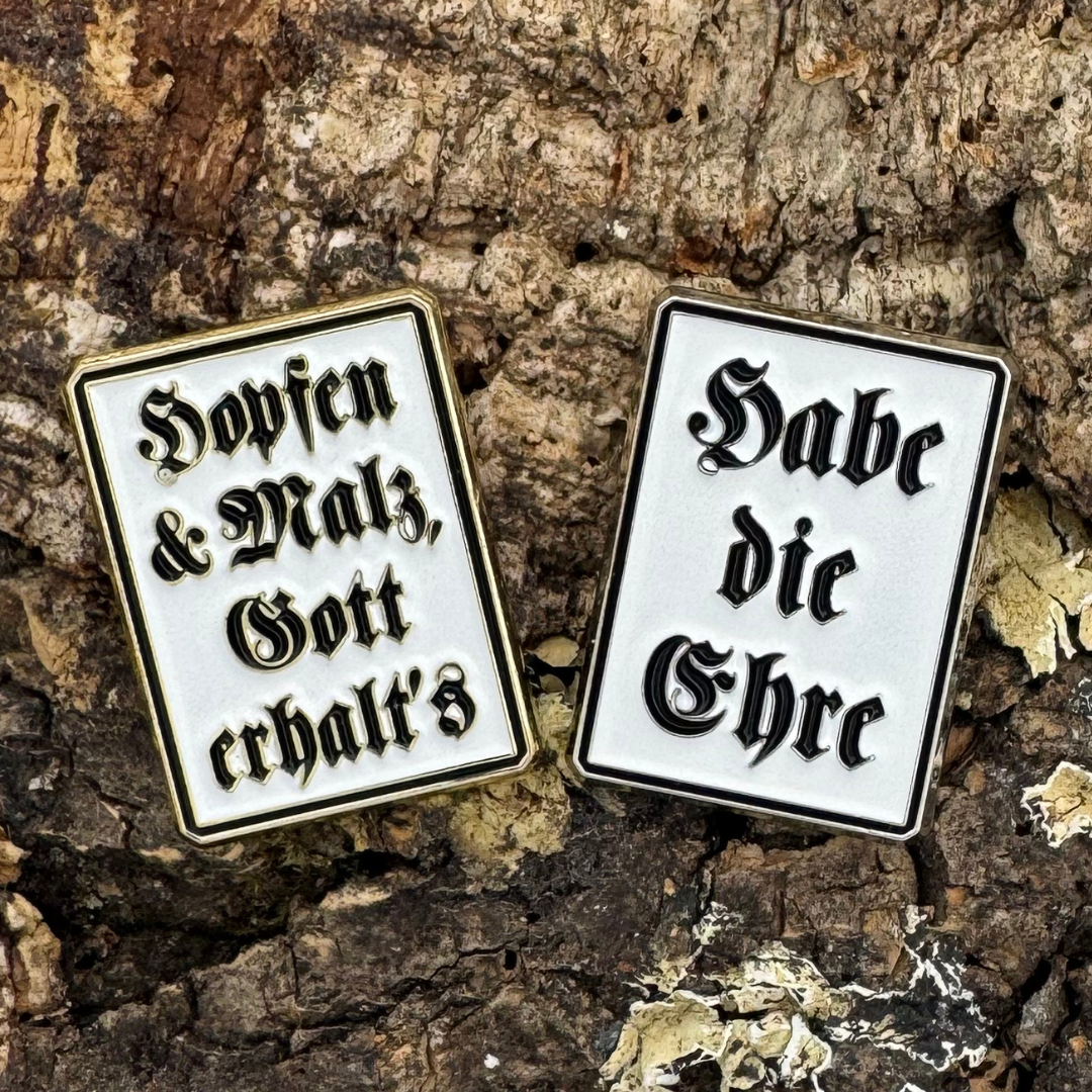Hopfen & Malz - Habe die Ehre - Set | Emaille Pin