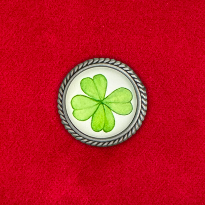 Kleeblatt | Pin | Zierfassung