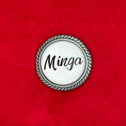 Minga | Pin | Zierfassung