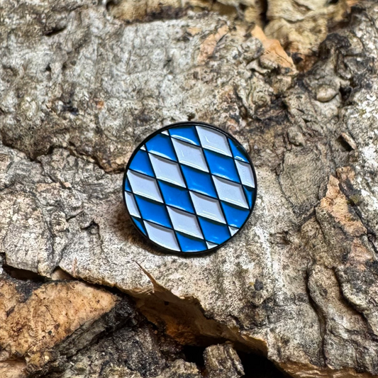 Bayern | Weiss - Blau | Emaille Pin