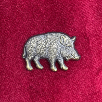 Wildschwein Keiler | Metallguss Pin