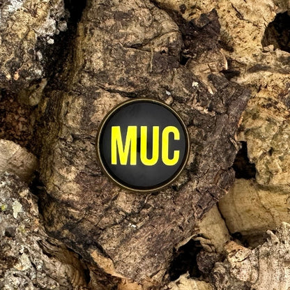MUC | Anstecker | Altkupfer